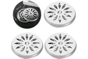 CUINIUNAID 3 Stück Edelstahl Mückenspirale Halter Portable Mückenspirale Behälter Räucherstäbchenhalter Spulenhalter Ideal für Zuhause, Garten, Camping und Reisen 9394