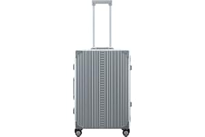 Aleon 26 Traveller - 4-Rollen-Trolley 67 cm mit Kleidersack silver