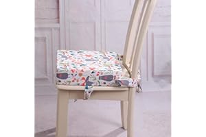fllyingu Asiento Infantil Cojín Elevador Portátil,Asiento Elevador Ajustable para Silla Comedor Ideal para Comer en Casa o Viaje para Niño Bebé