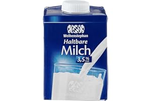 Weihenstephan Haltbare Milch 3.5 Prozent, 12er Pack (12 x 500 ml)