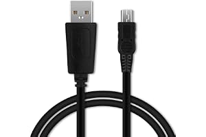 CELLONIC USB-kabel 1 m för Garmin Edge, Drive, DriveAssist, DriveSmart, Nüvi, Oregon, eTrex, GPSMAP GPS Navigator laddningskabel mini USB till USB A 2.0 datakabel 1 A svart PVC