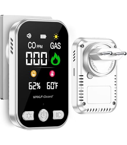 Rilevatore Qualità Aria 9 In 1 – Monitor CO2, PM2.5, TVOC, HCHO, Temperatura E Umidità, Con App Bluetooth E Allarme Sonoro