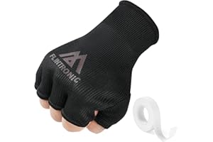 flintronic Fasce da Boxe per Arti Marziali, Guanti Interni, Fasce Elastiche per Pollice, per MMA, Allenamento, Muay Thai, Kickboxing e Sport da Combattimento