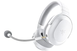 Razer Barracuda X (2022) - Cuffia Wireless Multipiattaperma per Giochi e Dispositivi Mobili (SmartSwitch Dual Wireless, 250 g di Design Ergonomico, TriForce 40mm, Microfono Cardioide) Mercury Bianco