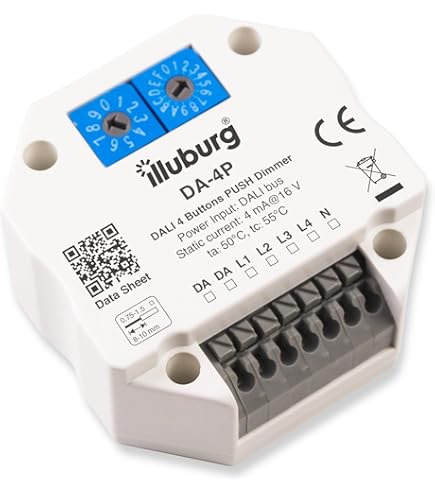 LIGHTEU, Milight Miboxer DALI RGB/RGBW/RGBCCT Panneau tactile 3 en 1
