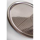 Paslanmaz &Ccedil;elik Pizza Tepsisi, Delikli Lahmacun Ve Pizza Tavası, Fırın Tepisisi (32 Cm), EVF523145