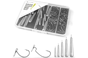 OJYDOIIIY Kit de montage Drop Shot 52 pièces