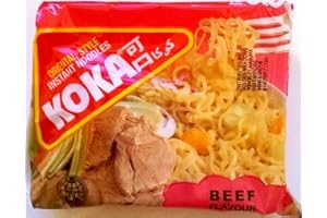Koka estilo oriental Fideos Instantáneos Beef Flavour 12 x 85gm