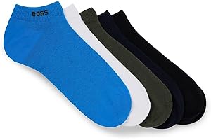 BOSS Męskie skarpety 5P AS Uni Color CC Ankle Socks, Open Miscellaneous, 43-46, Open Miscellaneous, 46 EU