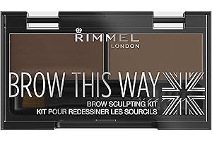 Rimmel London Brow This Way Eyebrow Powder Sculpting Kit, 1.3g