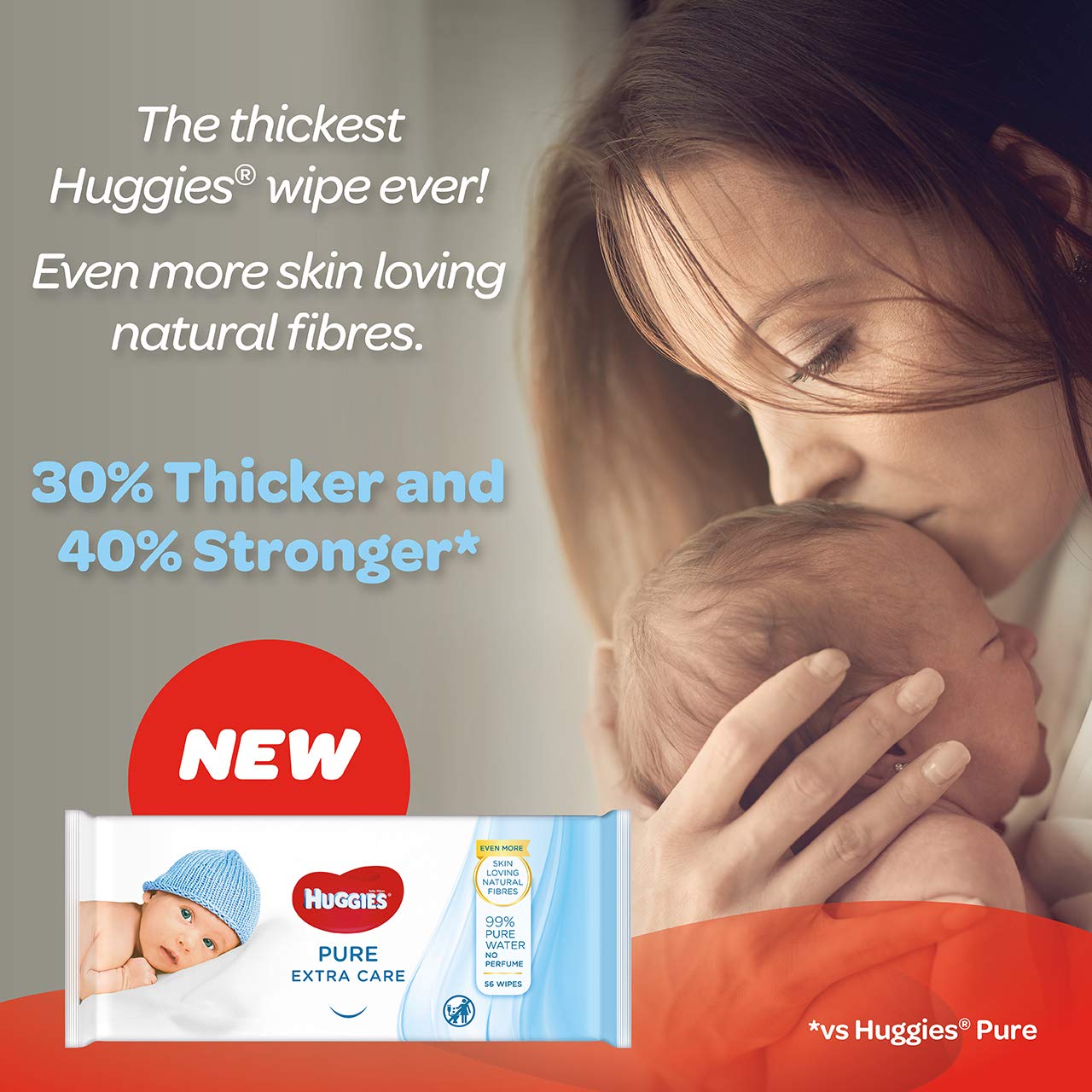 huggies pure extra care wipes 12 pack
