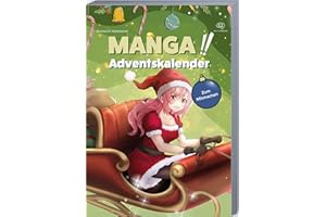 Mein Mitmach-Adventskalender zum Manga zeichnen lernen: 24 Tage Zeichenspaß mit dem Manga-Adventskalender 2023 – mit interaktiven Anleitungen für Augen, Nase und Mund
