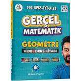 Ger&ccedil;el Matematik DGS KPSS TYT ALES Geometri Video Ders Kitabı KR Akademi Yayınları