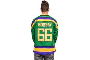 Costume Agent Adult Mighty Ducks Hockey Green Jersey