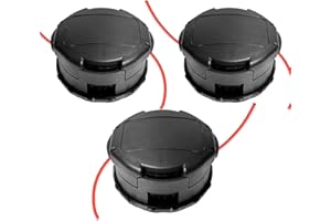 VIABRICO Trimmer Head Compatible for Echo Speed Feed 400 Bump SRM-225 SRM-210 SRM-230 Pas225 Pas210 Pas211 Weed Eater Head Replacement (3 Pack)