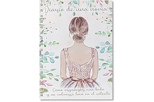 A ARGUVAL EDITORIAL Diario de una novia, y organizador, para planear todas las actividades previas a la boda, encuadernación tapa dura, medidas16,5 x 22,5, 96 pg. ideal para regalo