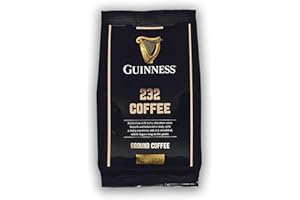 Exclusive Guinness '232' Coffee Brew – 227g Ground/Filter Coffee by Tiki Tonga | Rich Roast, Crafted in the UK