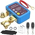 Cllena Remote Battery Disconnect Switch 12V 240A Battery Kill Switch for Car Anti Theft Automatic Cut/Shut Off Battery Switch for Auto RV ATV Truck Marine Boat