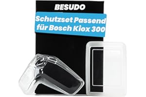 Besudo Lot de coques de protection pour unité de commande à distance Bosch Kiox 300 & Bosch LED – Housse de protection contre les rayures et les chocs pour accessoires Ebike BHU3600 & BRC3600