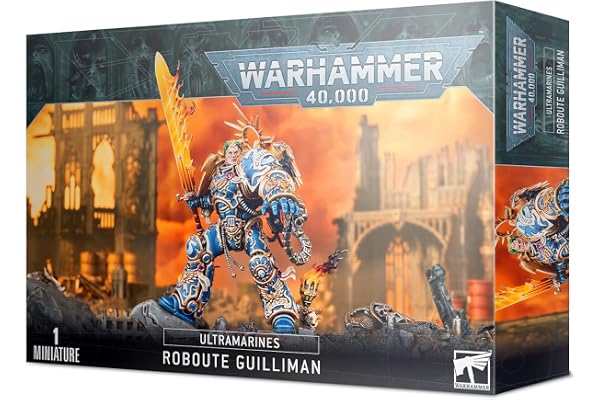 Warhammer+40k+-+Ultramarines+Roboute+Guilliman, Noirs
