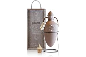 GARCÍA DE LA CRUZ 1872 GARCÍA DE LA CRUZ - Aceite de Oliva Virgen Extra Orgánico, Edición Especial, Estuche Regalo, Envase Cerámico Artesanal, Procedencia España, Montes de Toledo, Ánfora - 500 ml