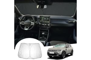 GAFAT Nuovo Dacia Duster 3 2024 2025 Parasole Parabrezza Interno, Duster III 2024 Parabrezza Protezione Solare, Raffreddamento, Protezione UV, Dacia Duster 3 Accessori