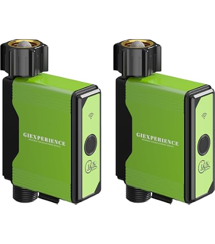 RAINPOINT Bluetooth-besproeiingscomputer – Met Messing Waterinlaat, App-bediening En Twee Irrigatiemodi