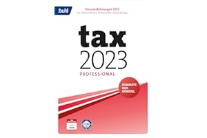 Tax 2023 Professional (für Steuerjahr 2022) | 2023 | PC Aktivierungscode per Email