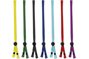 7PCS lanière de masque réglable, lanière avec rallonge, lanière de chaîne de masque, pour enfants/femmes/hommes chaîne de masque réglable, corde de sécurité à double clip pratique pour masque