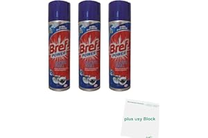 usy Sidol Bref Power Lot de 3 nettoyants pour four et barbecue (3 x 500 ml)