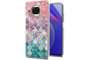SEAHAI Funda para Xiaomi Mi 10T Lite, Patrones Colores Elegante Delgada a Prueba de Golpes TPU de Goma Suave Carcasa de Silicona Colorida - Escama Color