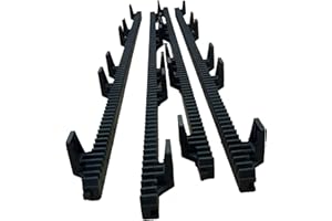 TOPENS RNH4 4pc Heavy Duty Gear Rack for 4 Meter Slide Door Operators Sliding Gate Openers
