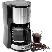 andrew james 1.5L Drip Filter Coffee Maker, Programmable Keep Warm