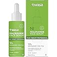 Twasa 10% Niacinamide Face Serum with Zinc | Fights Acne & Oil Control | Serum for Acne And Dark Spots | Pore Minimizing & Skin Brightening Serum for Oily, Acne-Prone | 30ml
