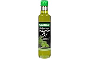 ‎SEITENBACHER Seitenbacher Bio Kräuter Gewürz Öl I Erstpressung I kaltgepresst I nativ I Pesto I Pasta I (2x250 ml)