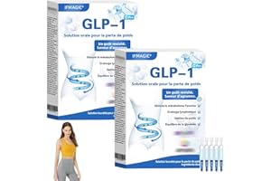 OALYGEI IFMAGIC GLP-1 Pro Solution Orale, Gouttes À Base D'extraits Naturels De Plantes, Liquide Oral À Absorption Rapide Pour Hommes Et Femmes (2 pcs)