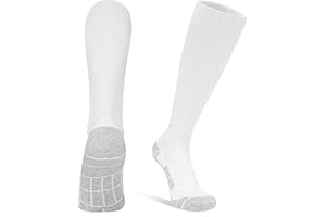 DECOVICI Fußball Socken 1 Paar, Fussball Socken Kinder Männer 30-47, Kniehohe Fußballstutzen für Jungen Mädchen Lange Sportsocken für Rugby Basketball Hockey Laufen Training