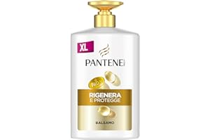 Pantene Pro-V Rigenera E Protegge Balsamo 1000ml per Capelli Deboli, Secchi e Danneggiati. Balsamo Quotidiano Leggero, Non Unge. Con Pro-Vitamina B5 e Miscela di Nutrienti. Active Nutri-Plex