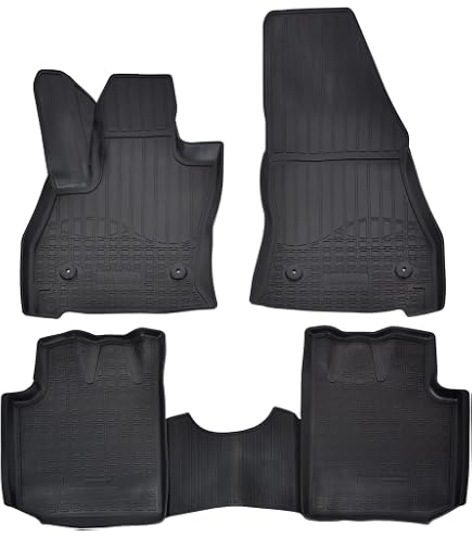 Deflettori D'Aria Per Fiat 500L Dal 2012 - Set 2 Pezzi Anteriori, Nero Fumé, Antivento E Antipioggia