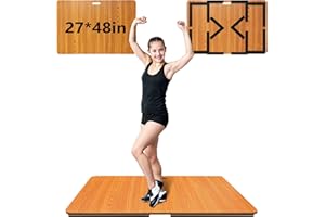 koretech Portable Dance Floor, Tap Dance Floor, Tap Dancing Practice Board, Professional Tap Board for Tap Dancing, 48" L x 28" W