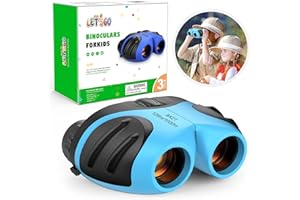 EUTOYZ Binoculars, Boy Toys for 3-10 Year Old Boy Girl Gift for 3-12 Year Olds Boys Toys Age 3-10 Toddler Toys Kids Sensory Toys Age 3 4 5 6 Sensory Toys Child Birthday Gifts Outdoor Toys Light Blue