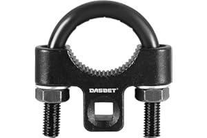 DASBET Inner Tie Rod Removal Tool 3/8" Universal Low Profile Tool for Inner Tie Rod Ball Joint Removal and Installation