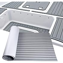 Tappetino Antiscivolo EVA Per Barche - 240x90 Cm, Effetto Teak - Foto 4