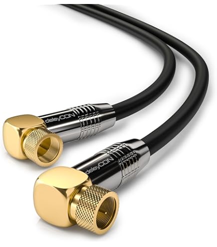 Cavo Antenna Koaxiale F-Connector Thomson Sat Digitale HDTV 4K UHD TV - Foto 8