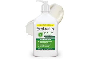 AmLactin Daily Moisturizing Body Lotion, 14.1 Ounce Bottle with Pump, Paraben Free