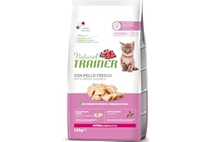 TRAINER NovaFoods Cibo per Gatti Natural Cat Kitten 1,5KG, 1500 gr