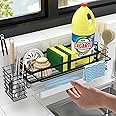 HASA Rangement Sous Évier 2 Niveaux Réglable - Organisateur Cuisine & Salle De Bain En Acier - Noir