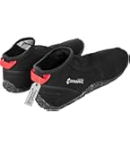 Cressi Malmo Rock Boots 3mm S - Escarpìnes Unisex De Neopreno Negro De 3 Mm Con Suela Dura De Agarre Total Máxima Protección Para Buceo Y Diversas Actividades Acuáticas, S