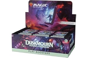 MAGIC THE GATHERING Caja de Sobres de Juego de Duskmourn: La casa de los horrores (Versión en Inglés)