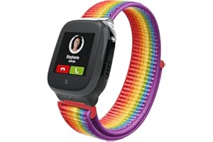 Seltureone Kinder Nylon Armband Kompatibel für Xplora X5 Play/XGO 2, Bequeme, Atmungsaktive, wasserdichte Riemen für Kinder, Einfach zu Tragen